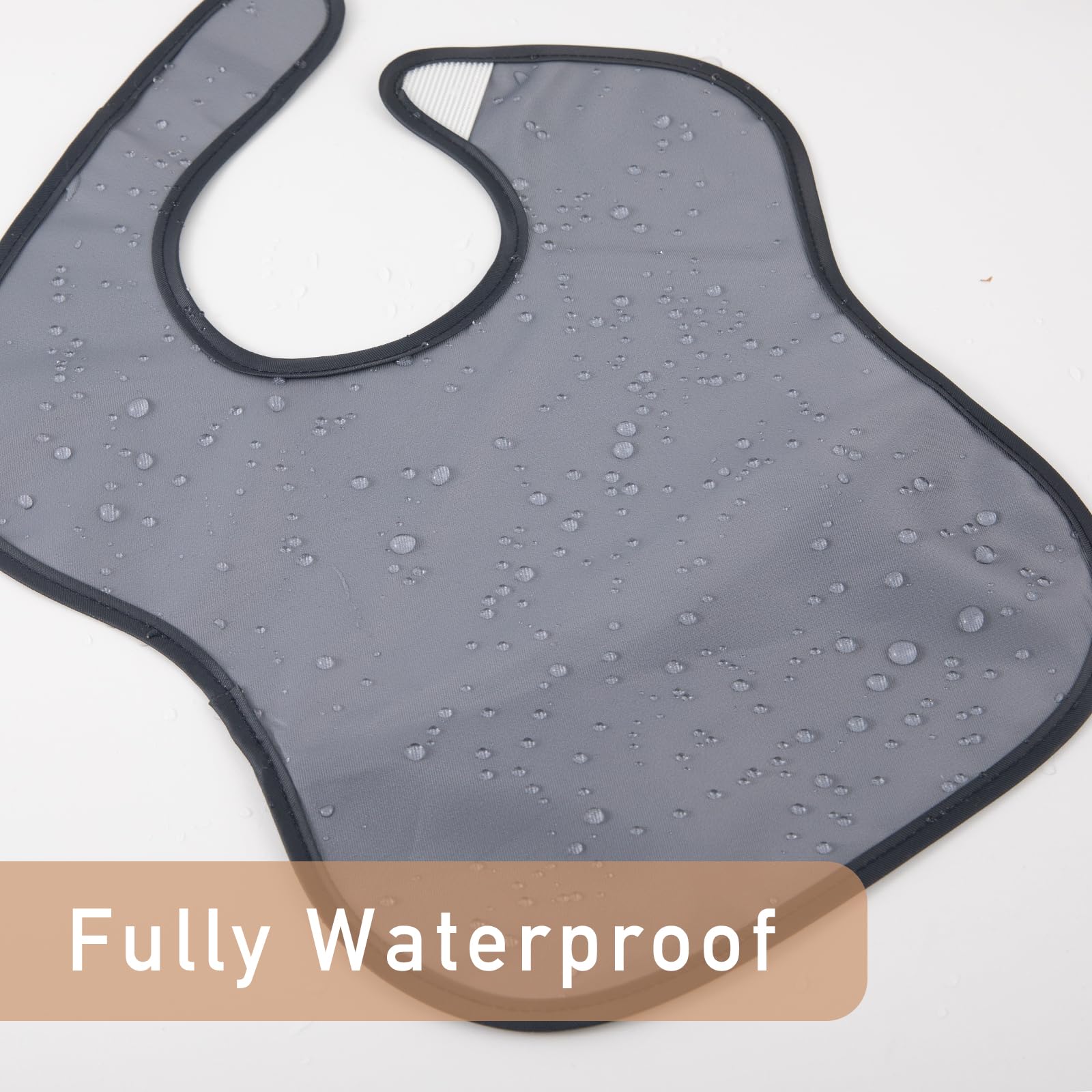 Civarua Kids 3-pack baby bibs for versatile feeding protection.