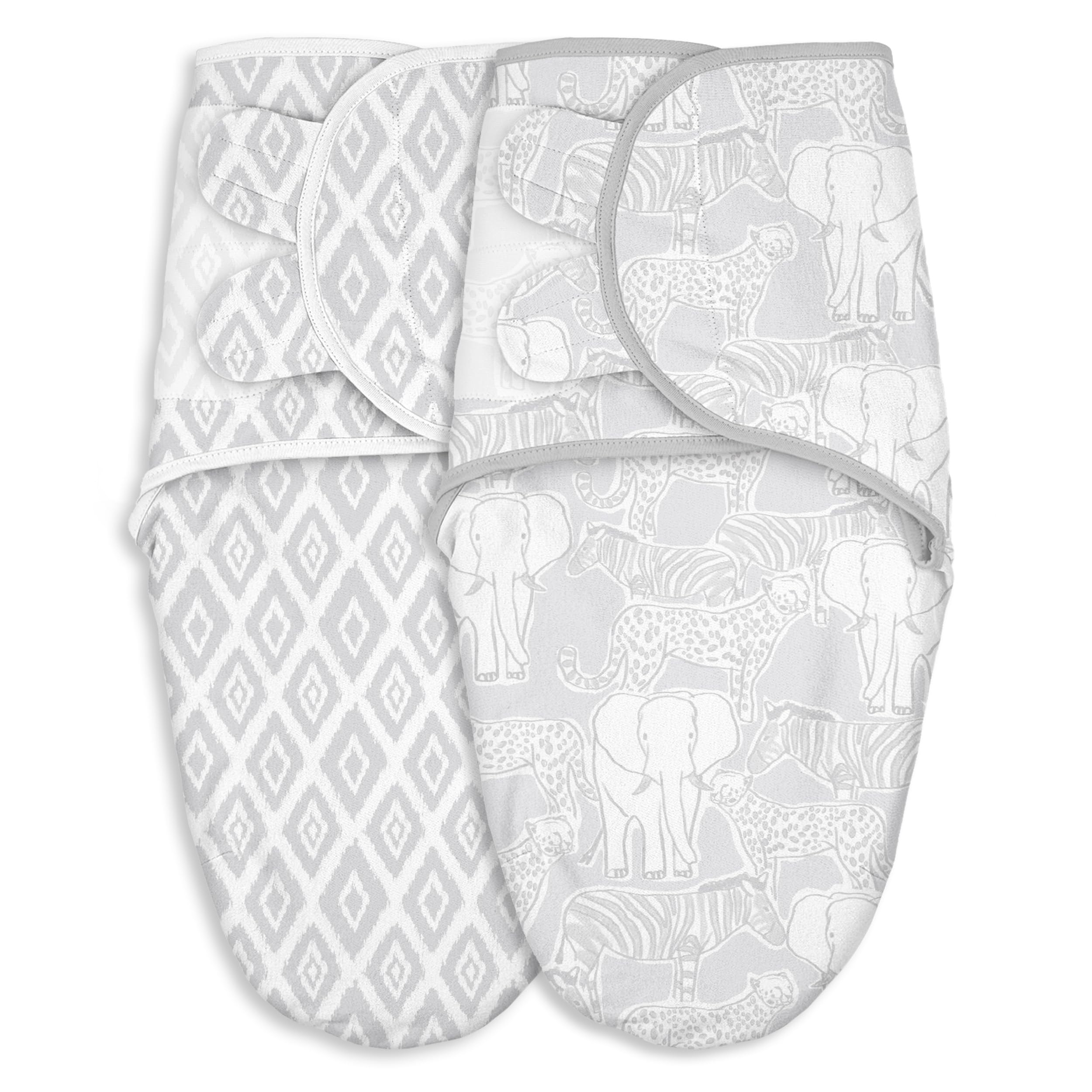 CIVARUA KIDS elephant-design swaddles wrap newborns for calm sleep