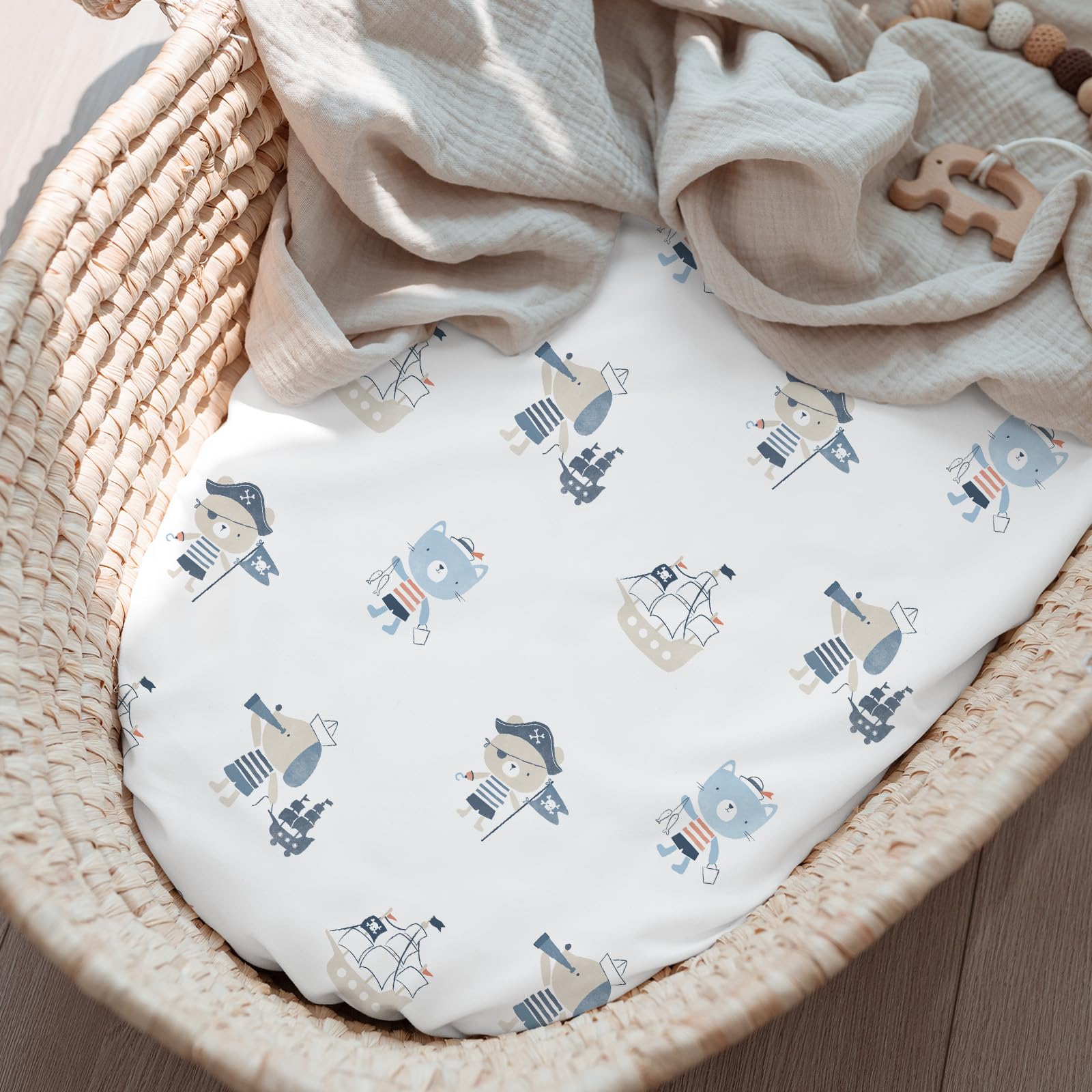 Civarua Kids OEKO-TEX certified sheets offer skin-friendly comfort.