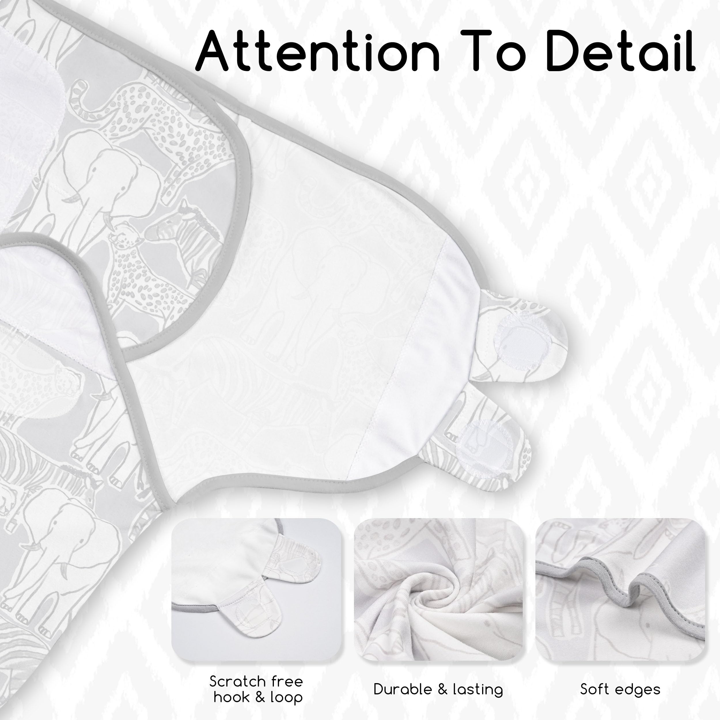 CIVARUA KIDS breathable organic cotton fabric swaddle