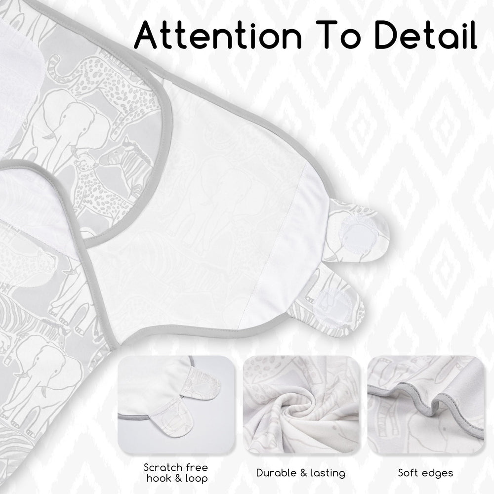 CIVARUA KIDS breathable organic cotton fabric swaddle