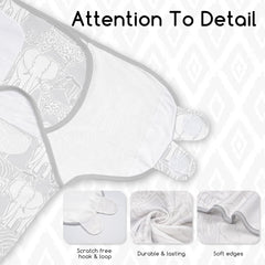 CIVARUA KIDS breathable organic cotton fabric swaddle