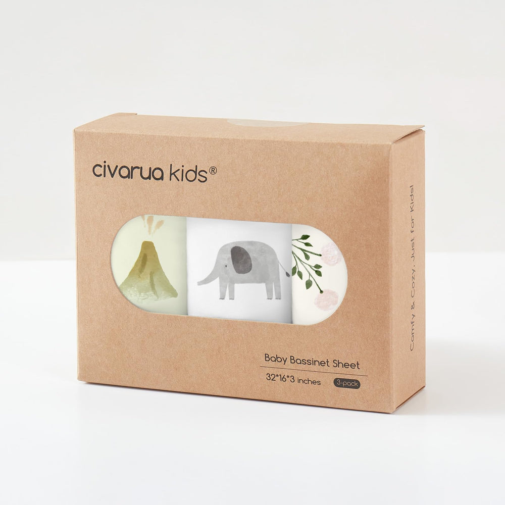 Civarua Kids dinosaur-elephant print design detail adds playful visual appeal