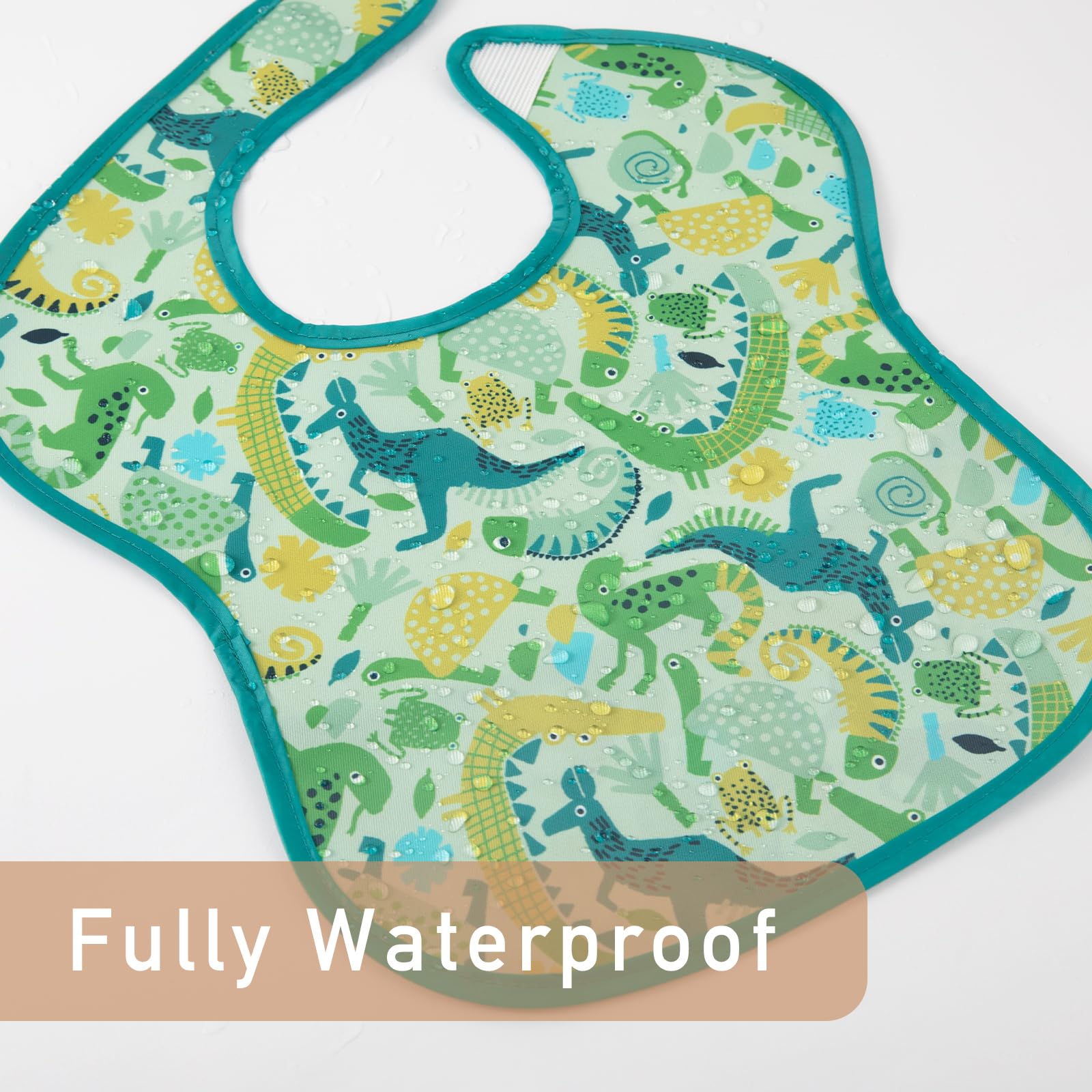 Civarua Kids travel-pack bib ready for trips with foldable design.