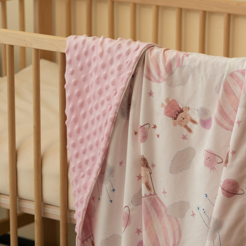 CIVARUA KIDS Minky blanket sized 30x40 inches easy to wrap