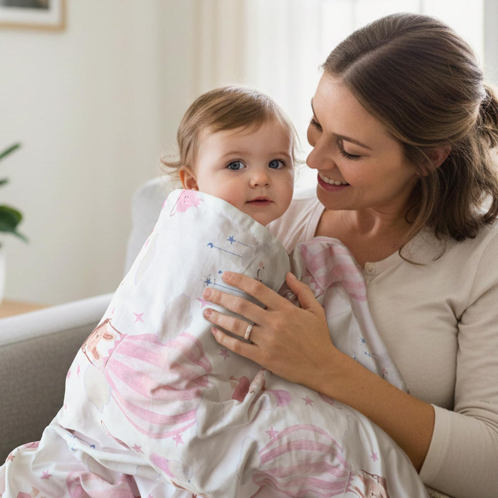 CIVARUA KIDS Minky blanket in nursery setting adds cute, comforting touch