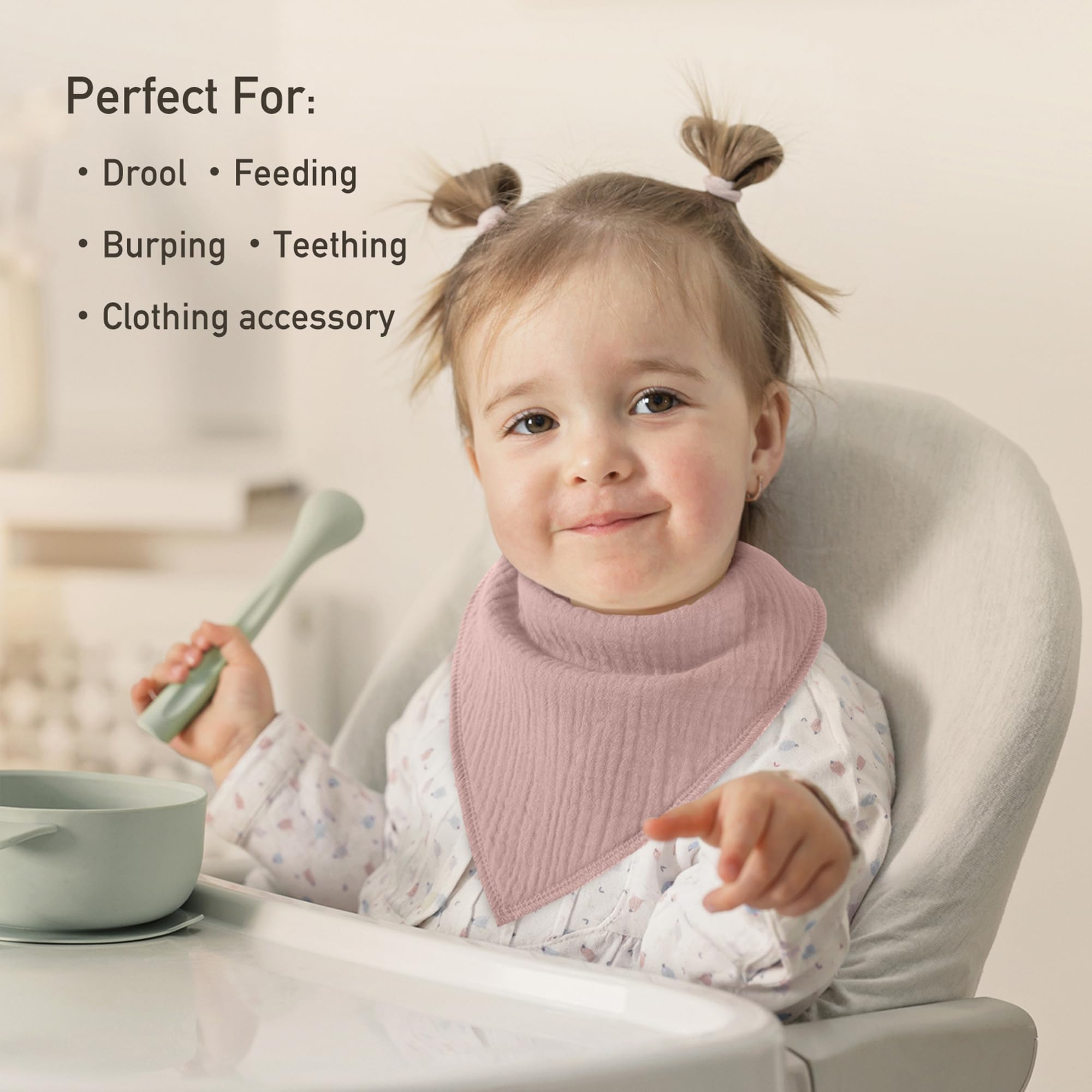 Civarua Kids bibs – colorful unisex patterns for easy outfits