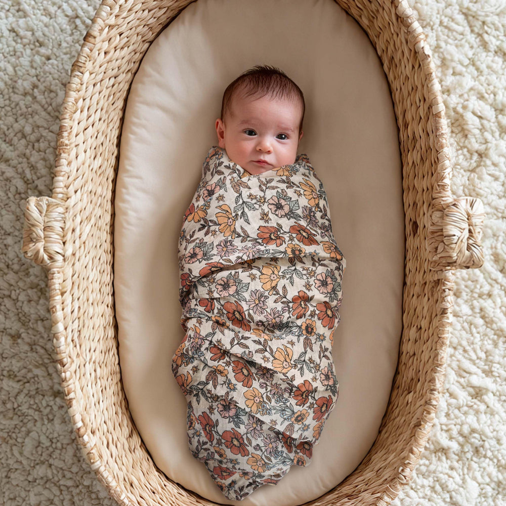 Civarua Kids muslin swaddle blanket gift-ready packaging for showers