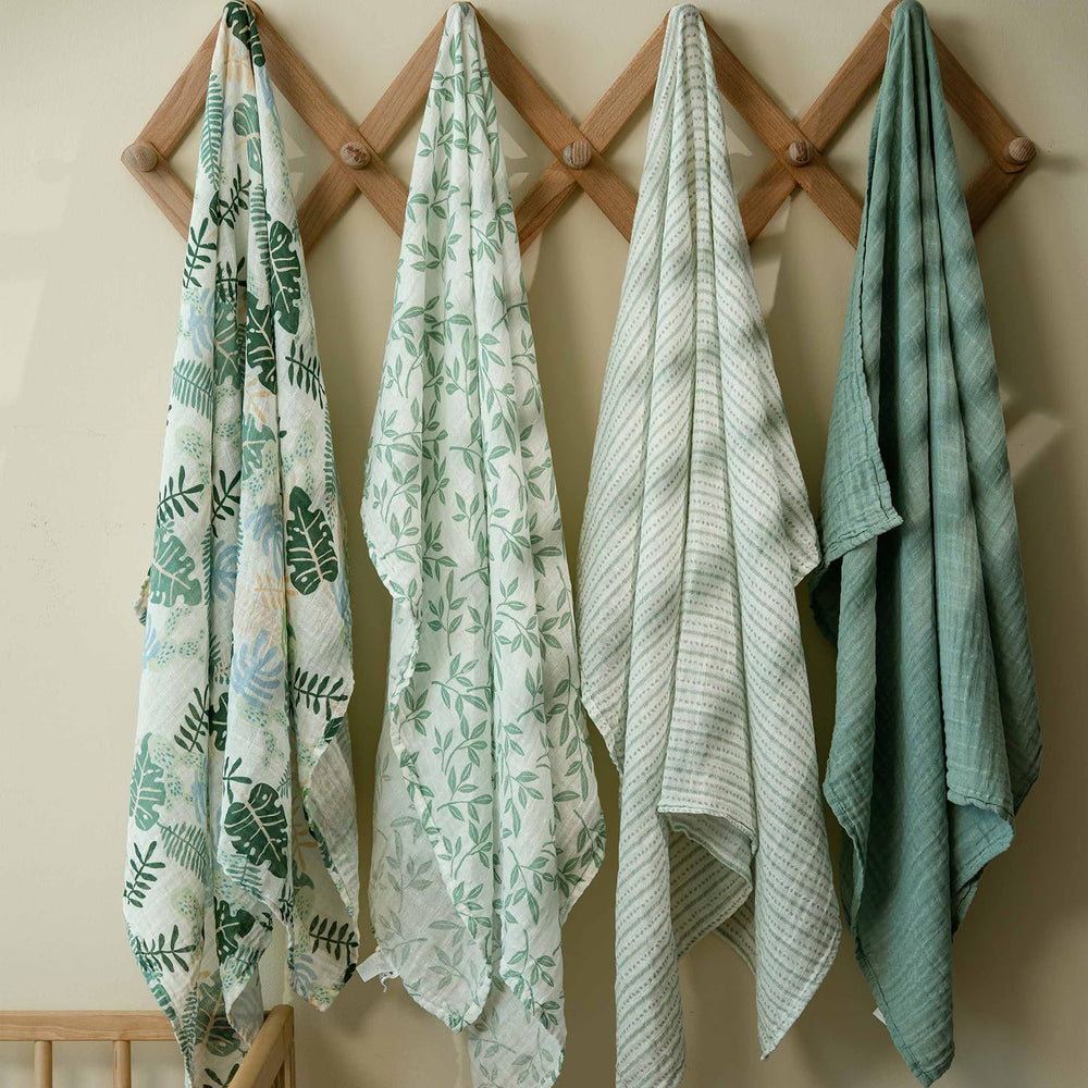Civarua Kids muslin swaddle blanket close-up, demonstrating ultra-soft texture for newborn comfort