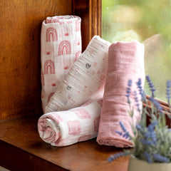 Civarua Kids swaddle blankets in breathable fabric for baby comfort