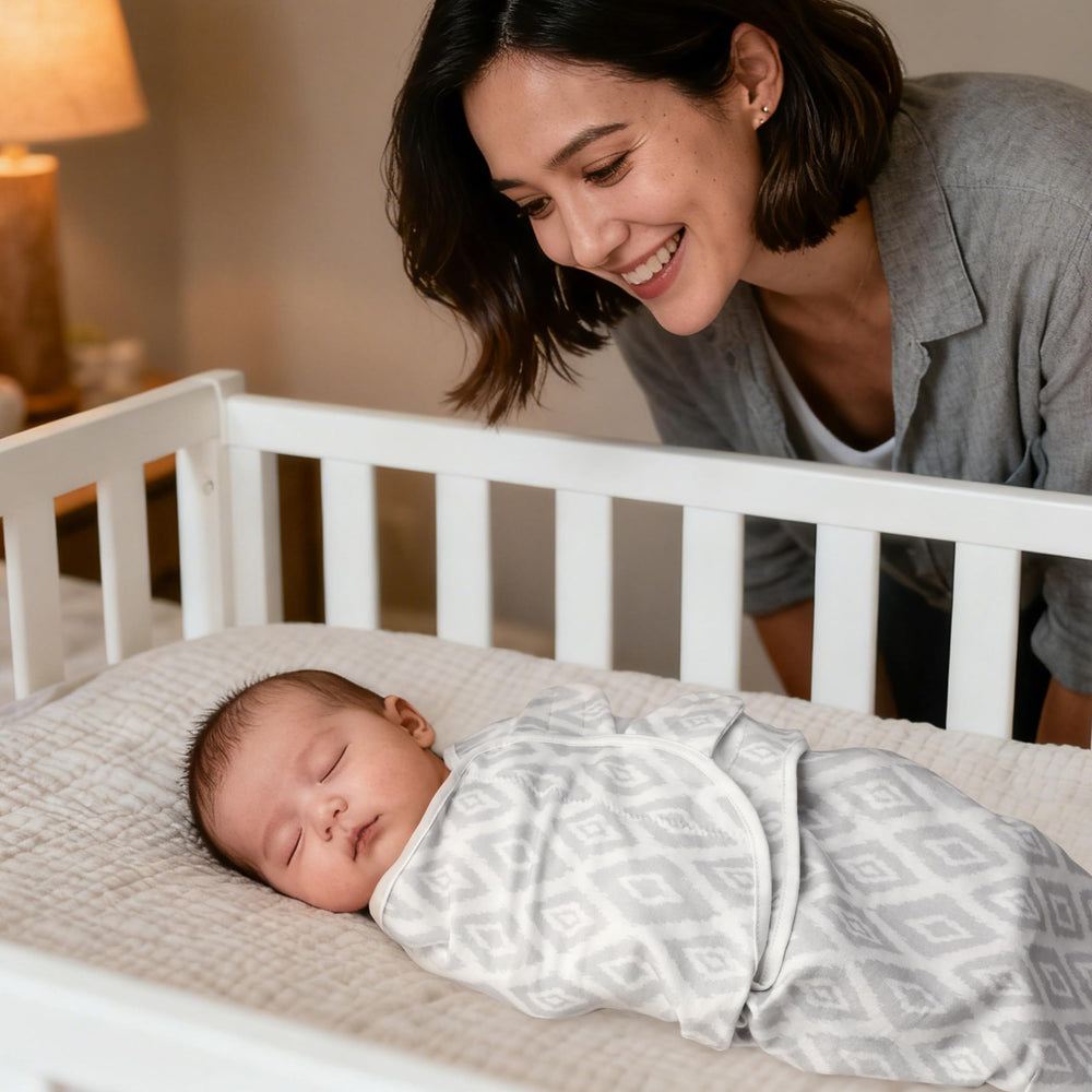 CIVARUA KIDS two-pack wrapper in nursery setting