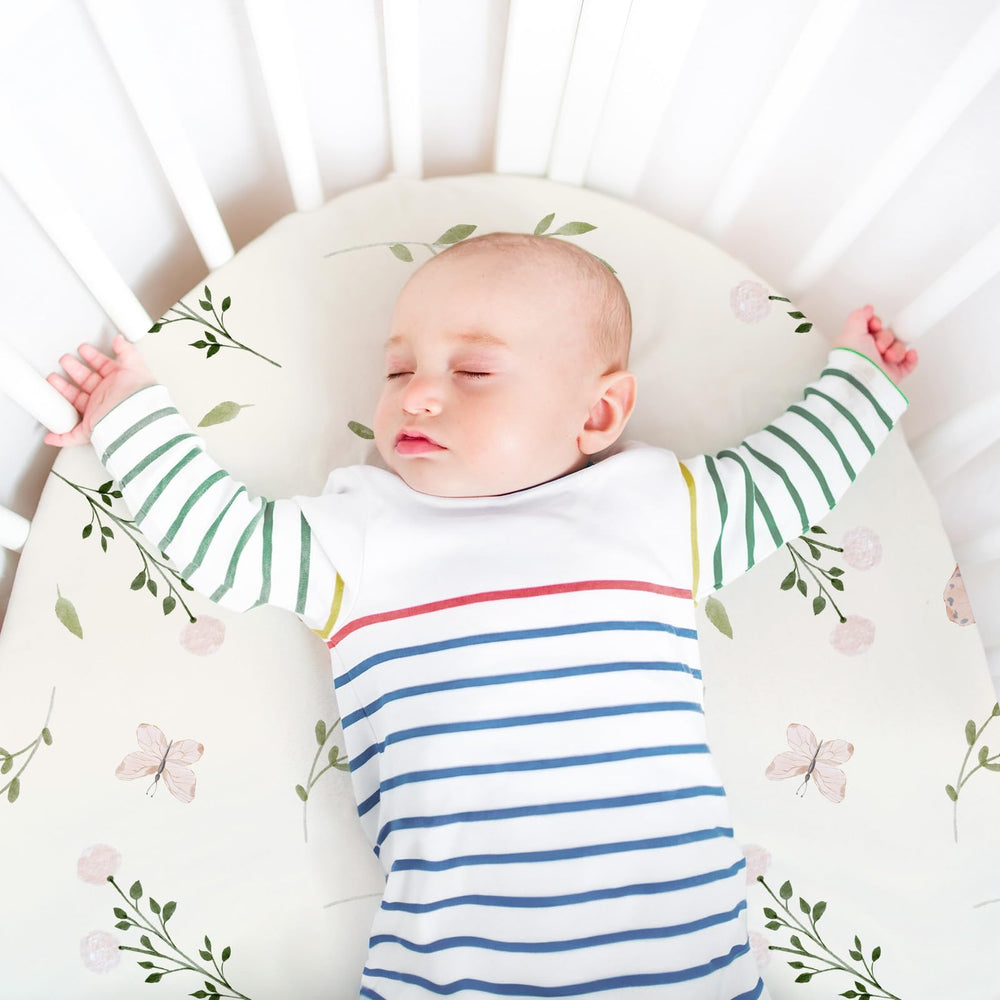 Civarua Kids universal fit covers hourglass oval rectangle bassinet shapes