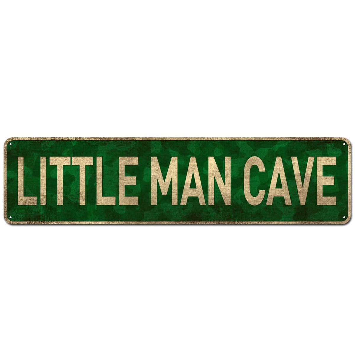CIVOTIL Little Man Cave sign front view with bold typography for room impact.