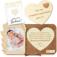 CJiangpo godfather frame puzzle reveal for heartfelt proposal keepsake