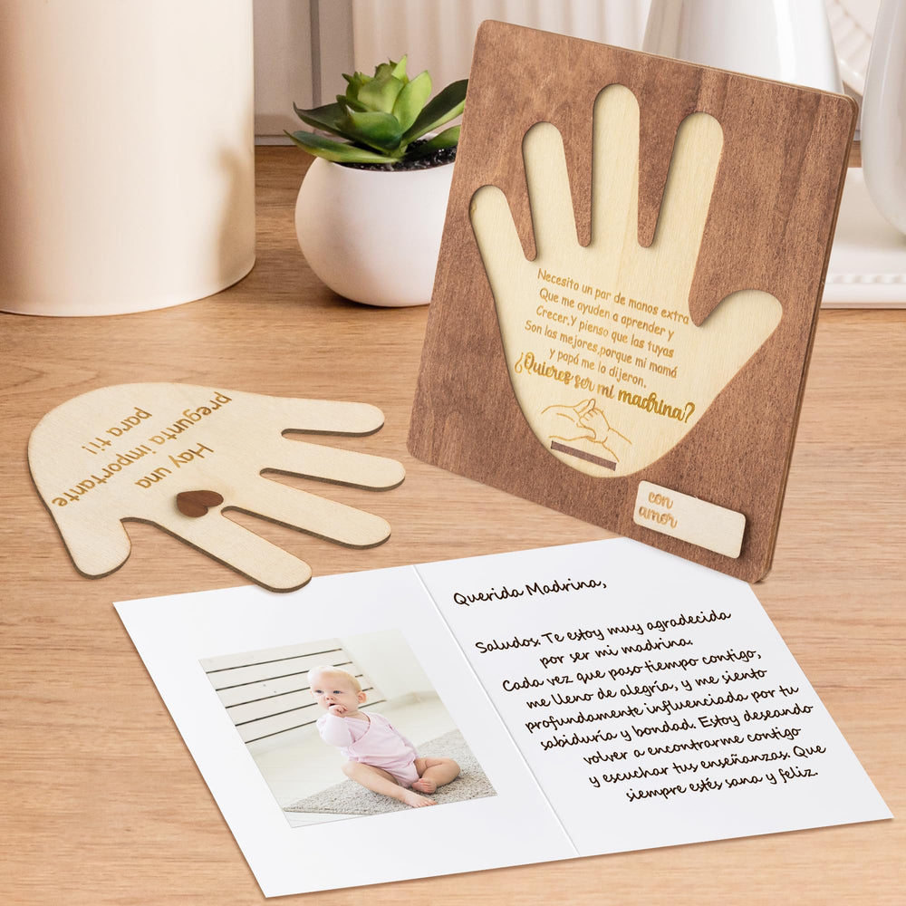 CJiangpo godmother proposal card invites thoughtful conversation