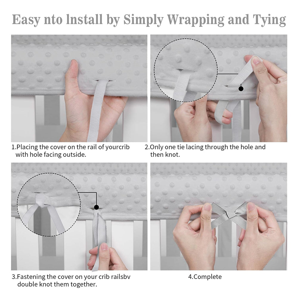 CLYCSRC mesh sets 3pc gray bubble fabric is machine-washable for easy care