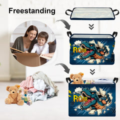 Clastyle kids toy-bin bedroom scene keeps shelves tidy and toys easy to grab.