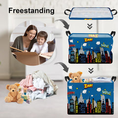 Clastyle 36L large kid storage box top view highlights spacious 36L capacity