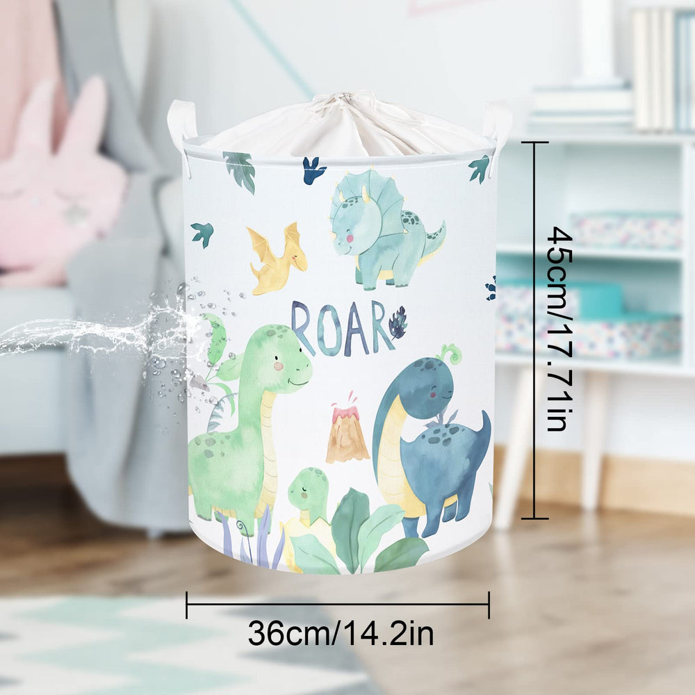 Clastyle 14x17 inch basket offers ample storage for clothes and toys.