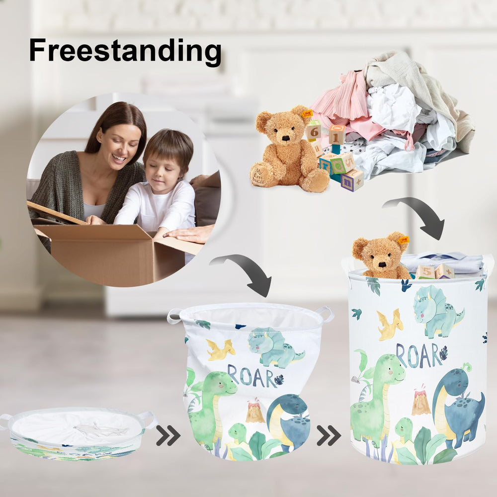Clastyle 63L waterproof green nursery hamper protecting contents from moisture