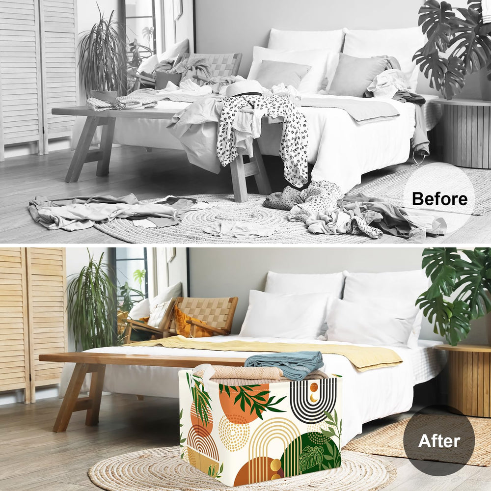 Clastyle baby laundry hamper with soft sides for tidy laundry and easy transport.