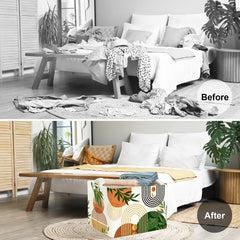 Clastyle baby laundry hamper with soft sides for tidy laundry and easy transport.