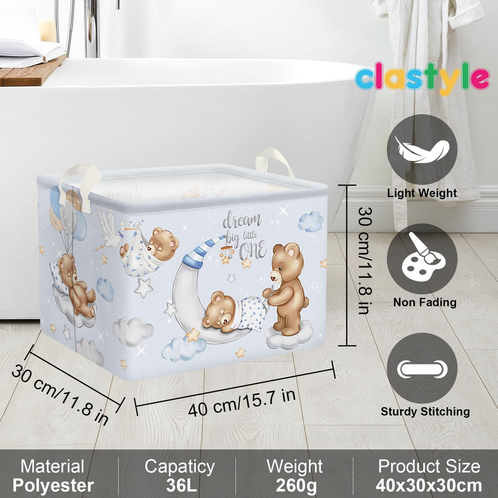Clastyle basket in bathroom bedroom living room demonstrates versatile home use