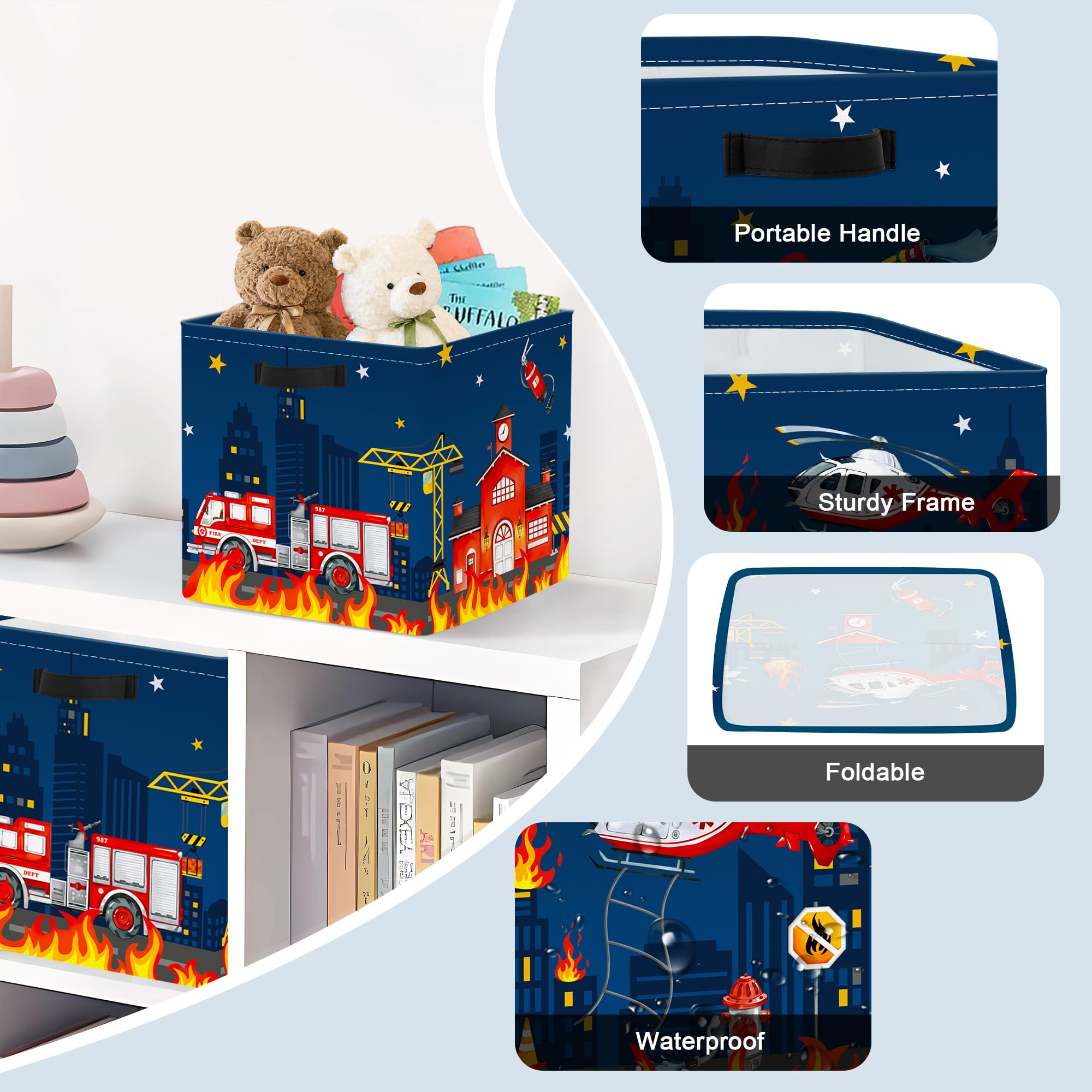 Clastyle foldable cube with soft sides supports toddlers during play