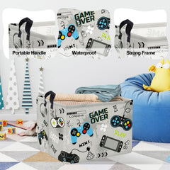 Clastyle Cool Game Storage Basket interior reveals 36 L capacity for organizing items.