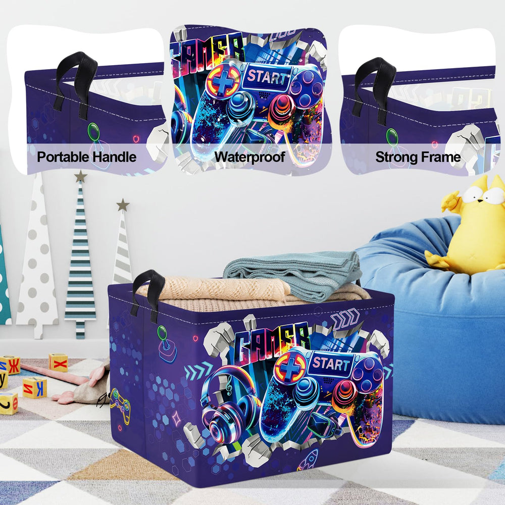 Clastyle soft sided basket easy for toddlers to carry during play
