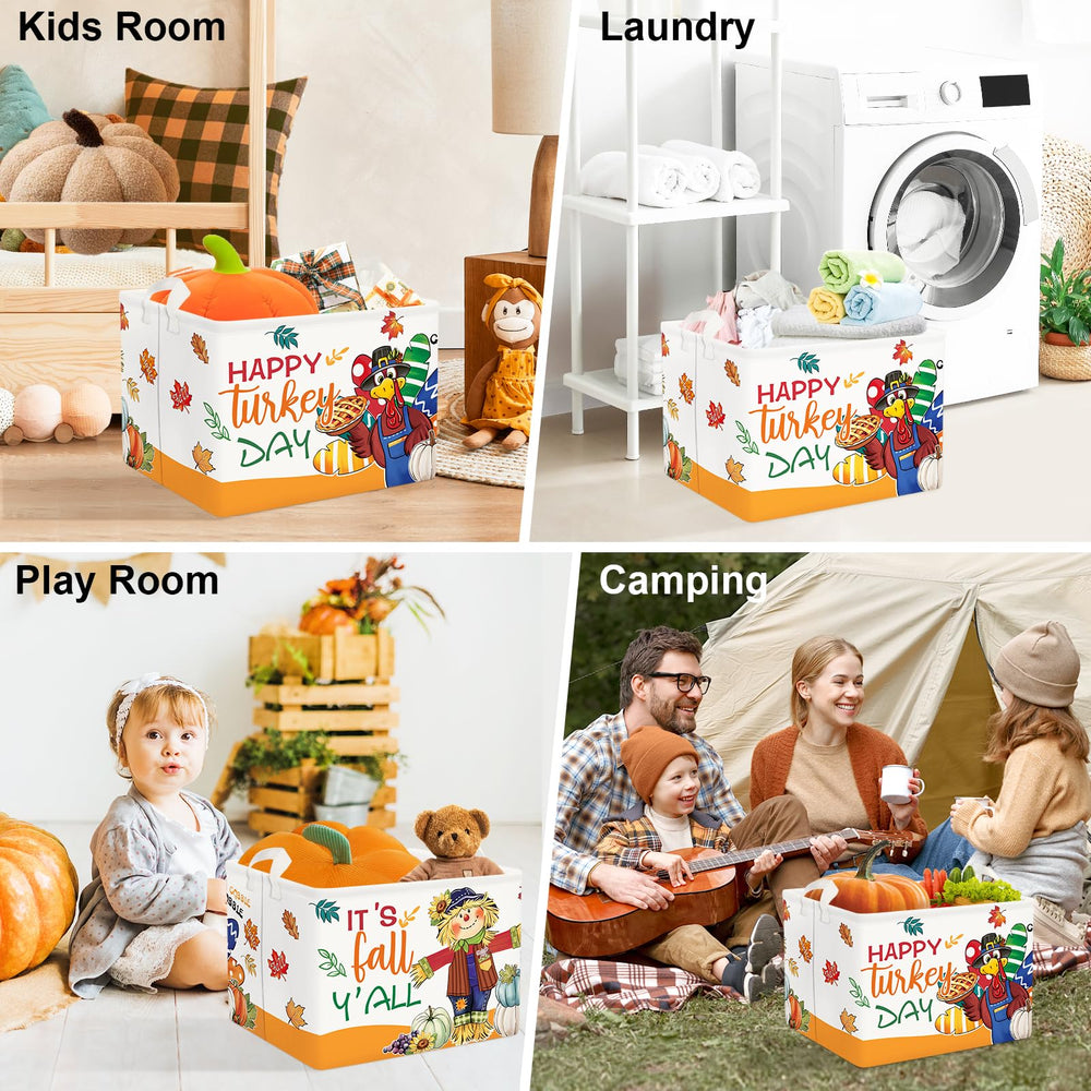 Clastyle Fall Harvest Basket room organization for nursery, playroom, and bedroom.