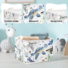 Clastyle fish-sea-turtle-baby-basket multipurpose storage for toys, books, and laundry.