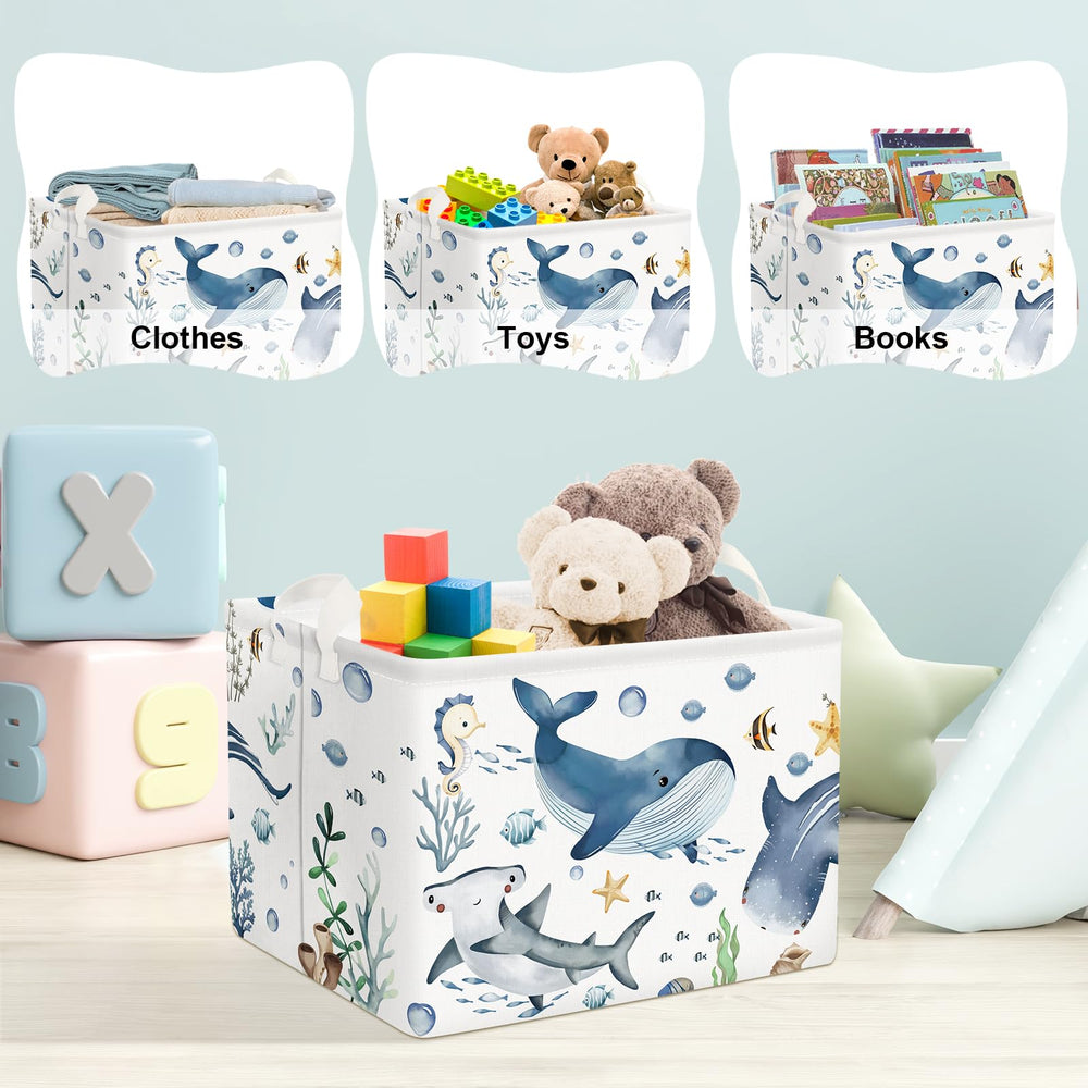 Clastyle fish-sea-turtle-baby-basket soft sides for toddler-friendly transport.