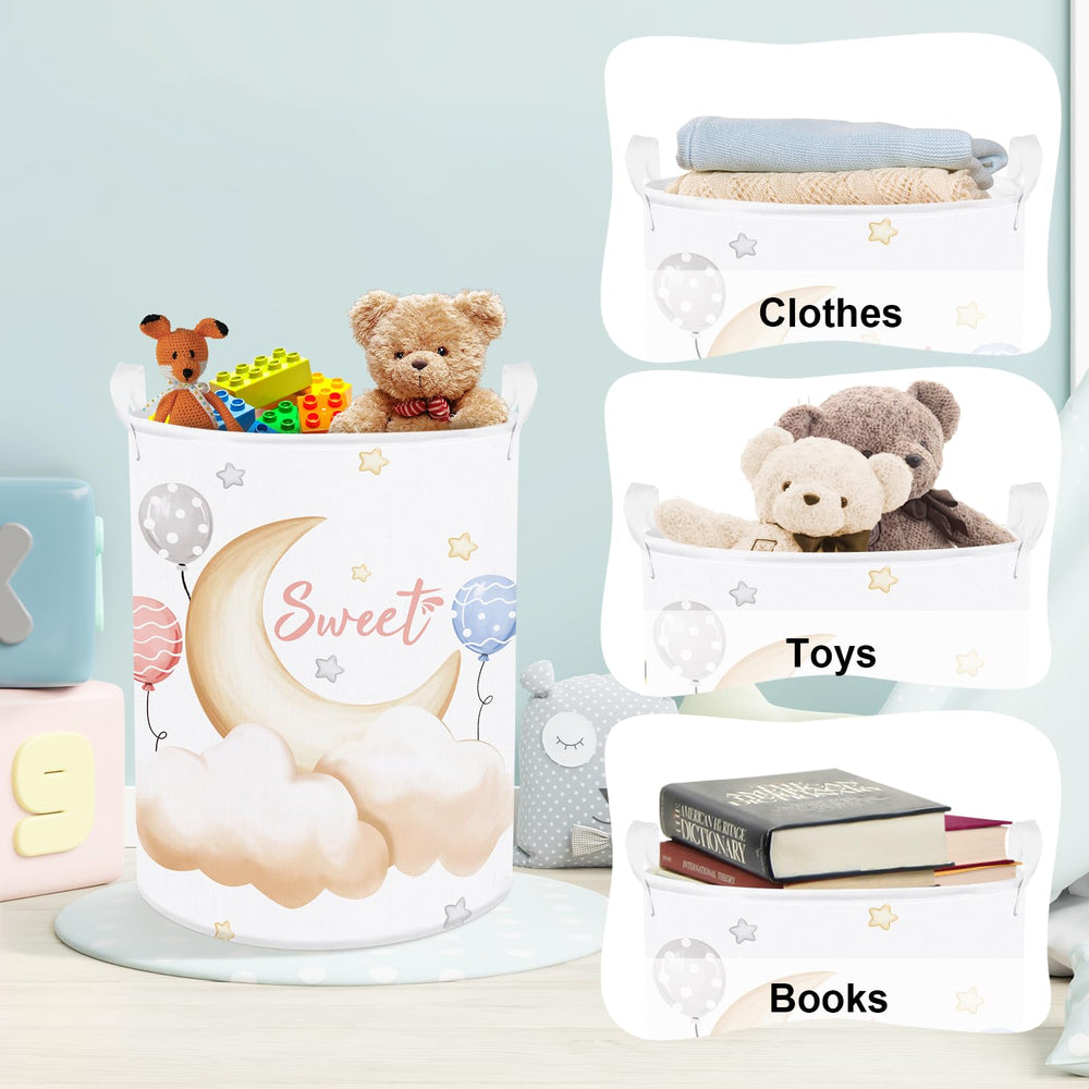 Clastyle Foldable toy organizer bin for versatile nursery storage.