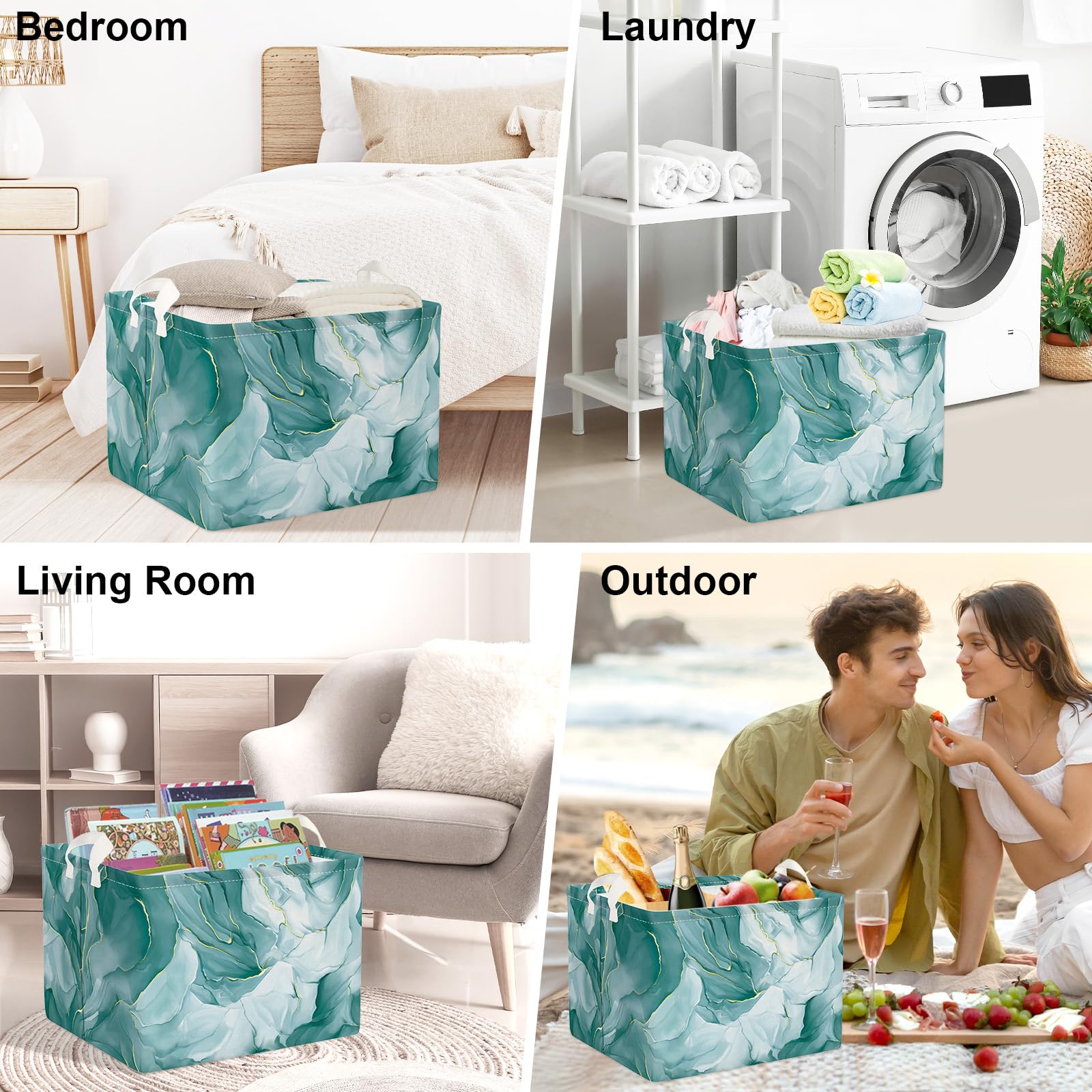 Clastyle gift-ready basket idea for baby showers and housewarmings.