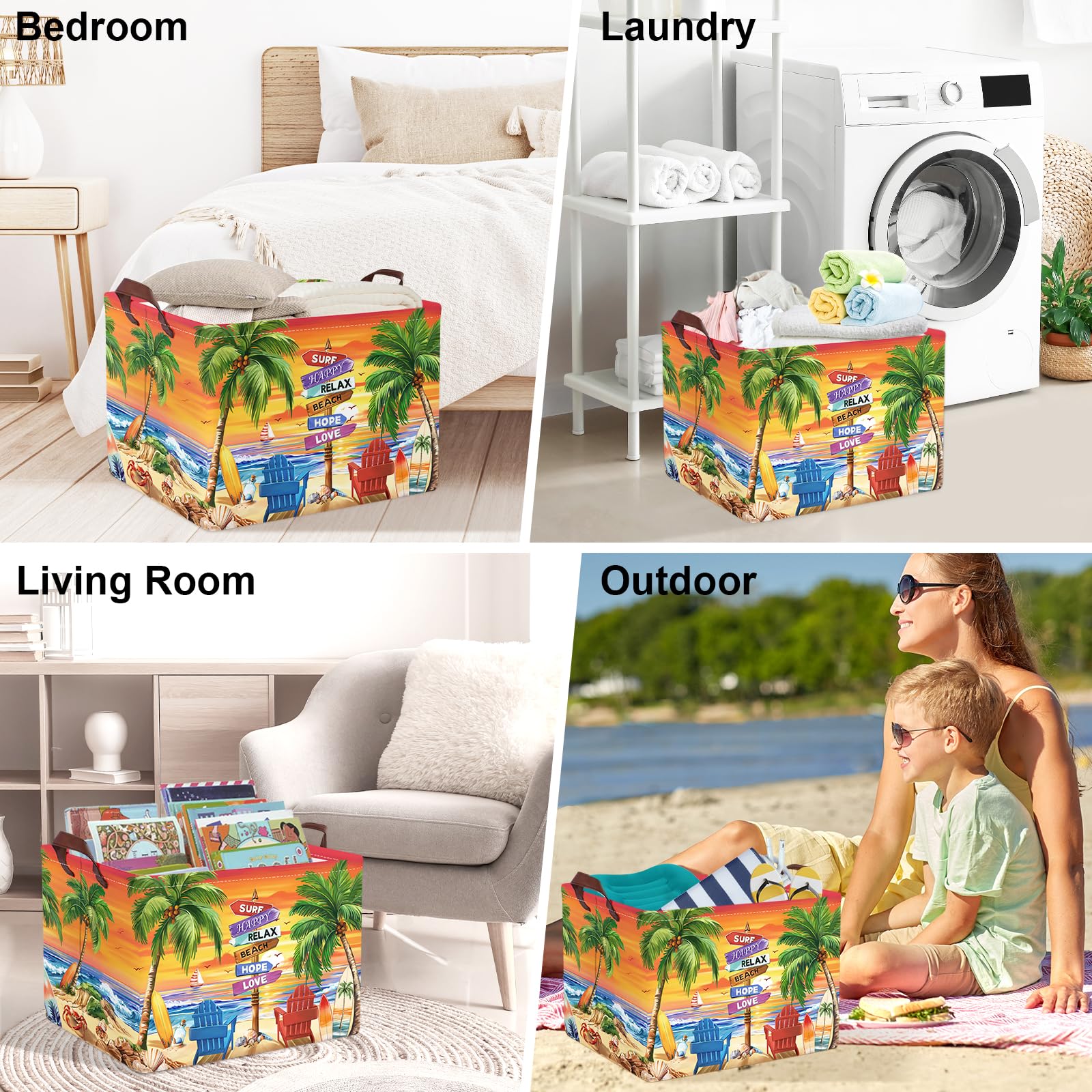 Clastyle gift-ready storage basket for baby showers and birthdays