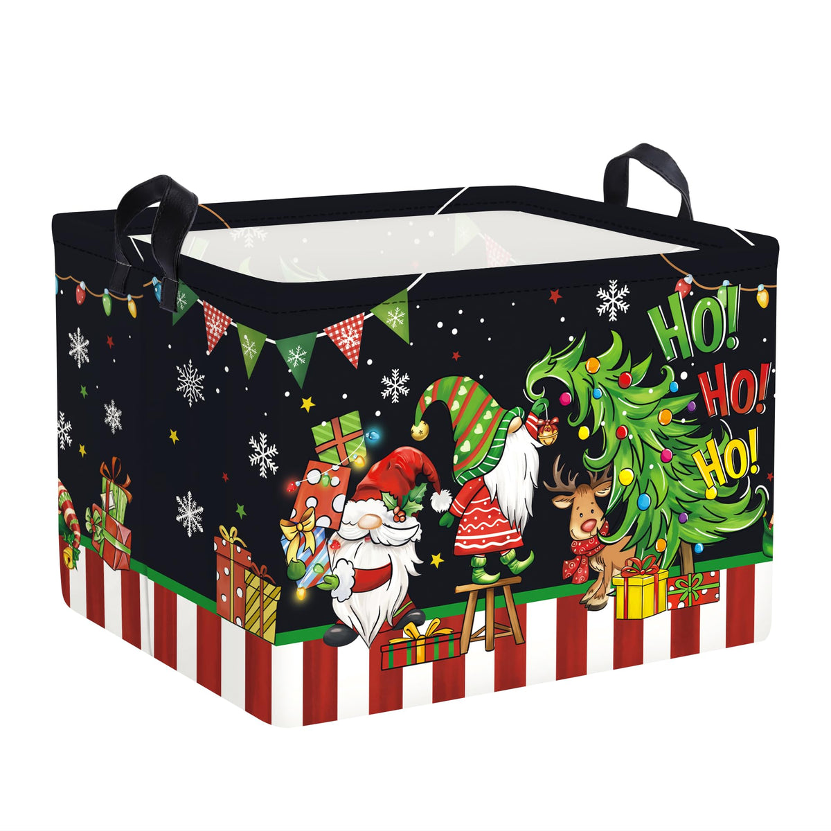 Clastyle large Christmas tree gift baby basket offers festive storage for toys and decor.