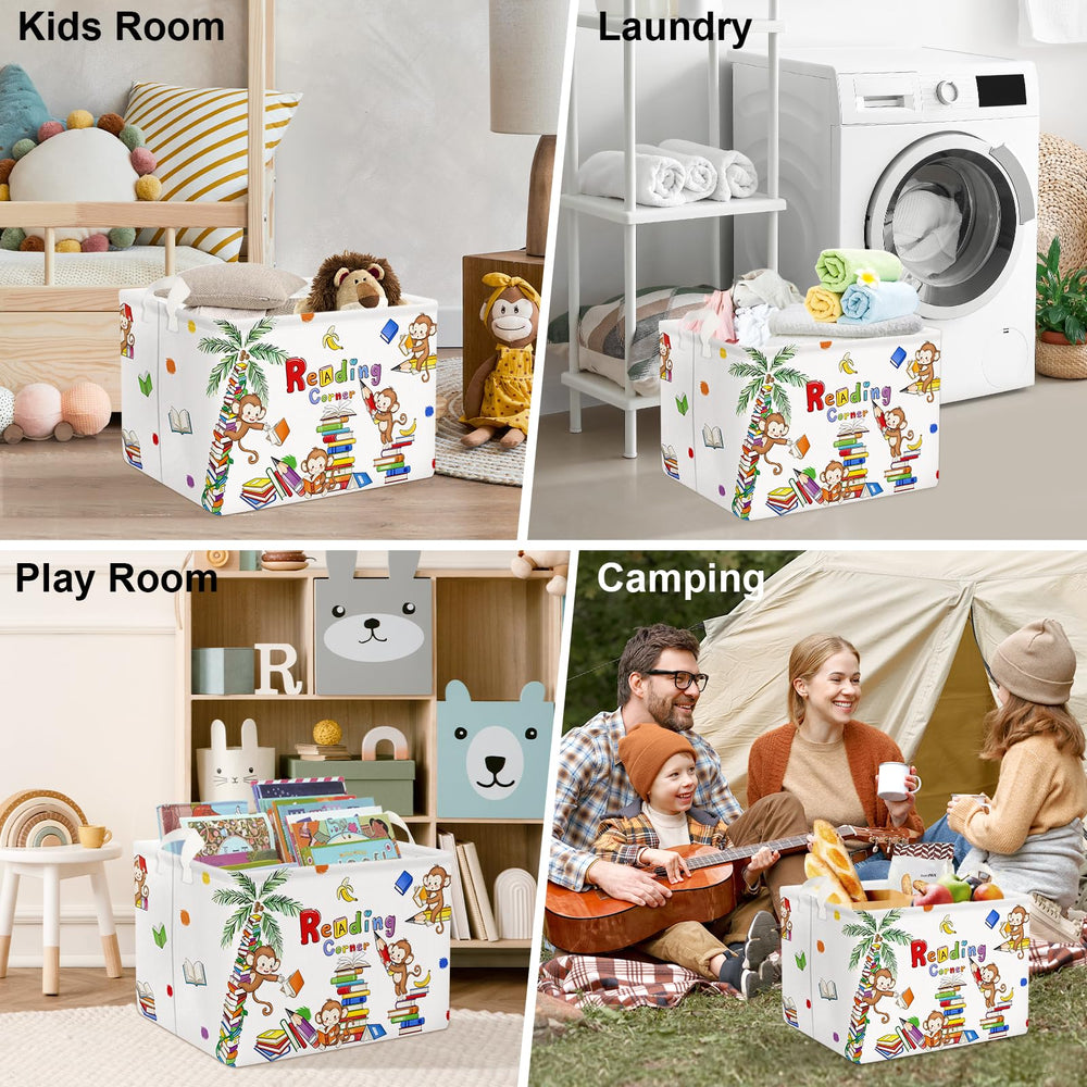 Clastyle multiroom storage basket use suitable for bathroom, bedroom, or classroom.