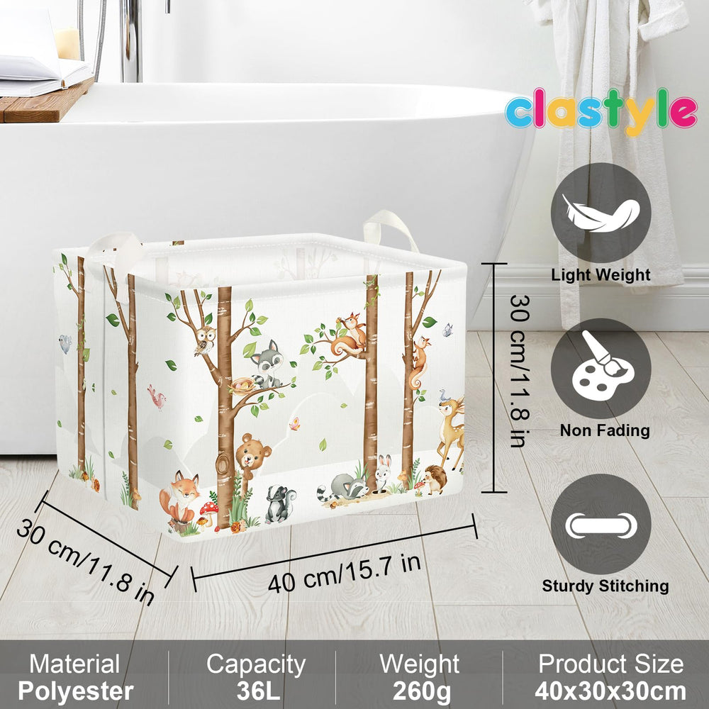 Clastyle PE-coated waterproof basket for quick cleanup and damp areas.