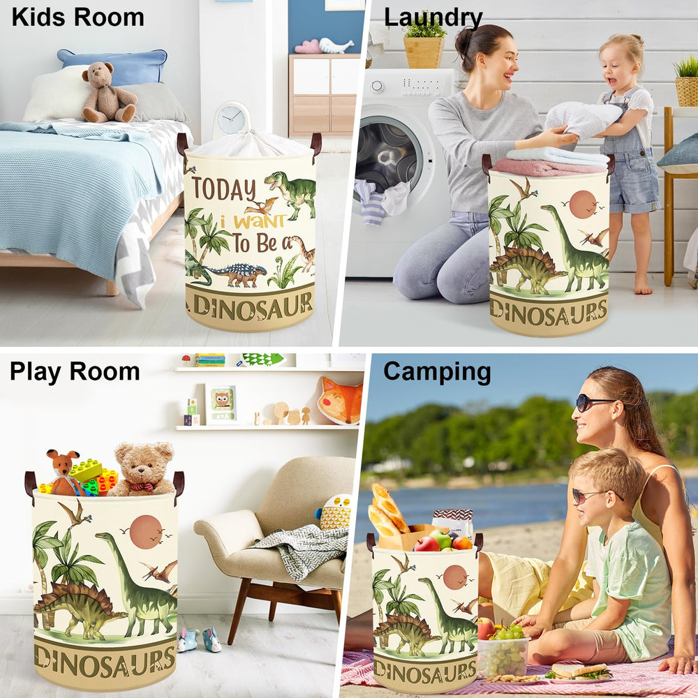Clastyle Soft-sided Nursery Bin stands independently when filled for easy use.