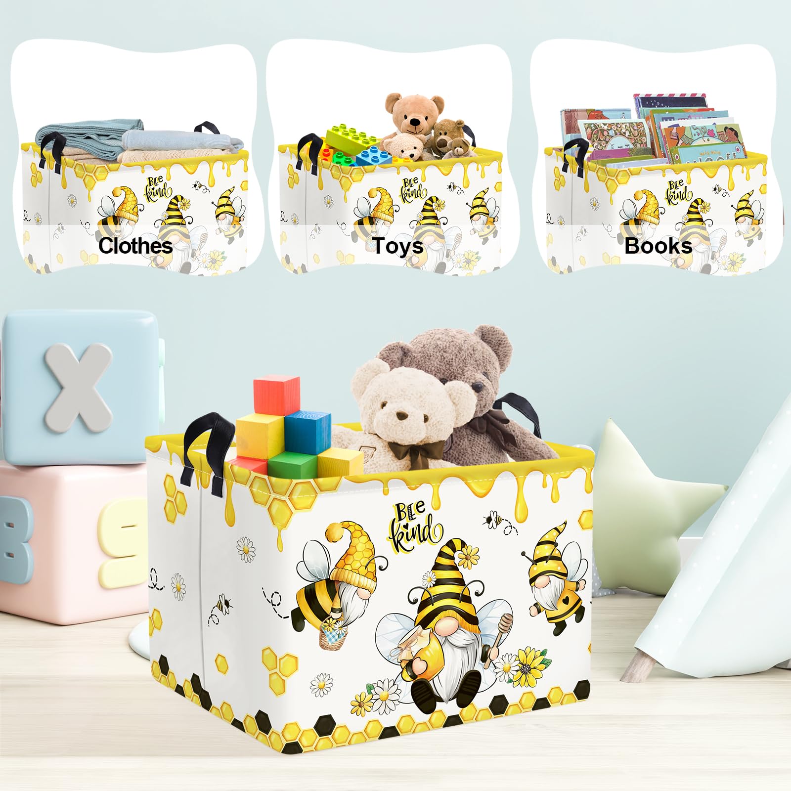 Clastyle Soft-Sides design makes carrying toys simple for kids.