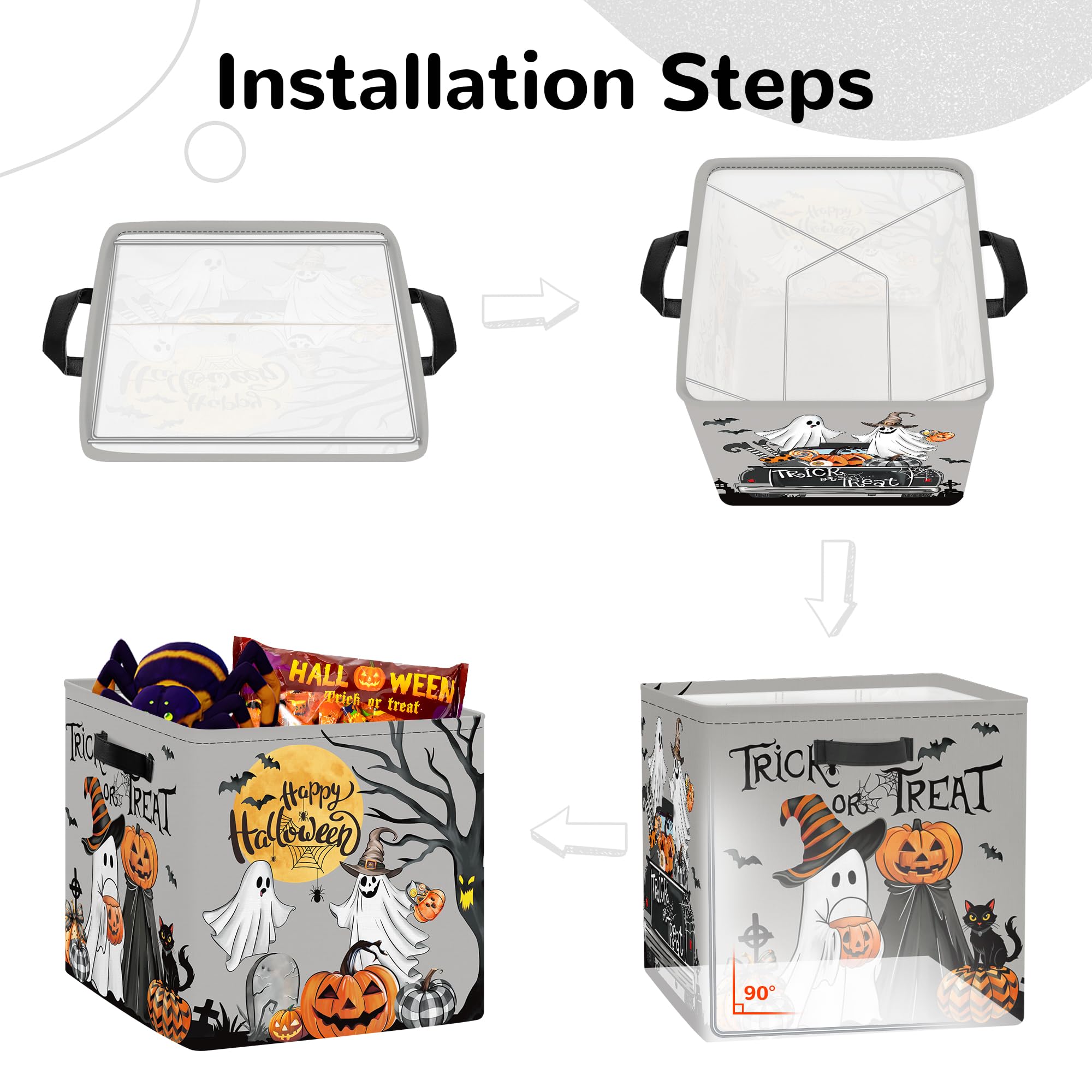 Clastyle Spooky gift-packaging image suggests a charming Halloween storage gift idea.