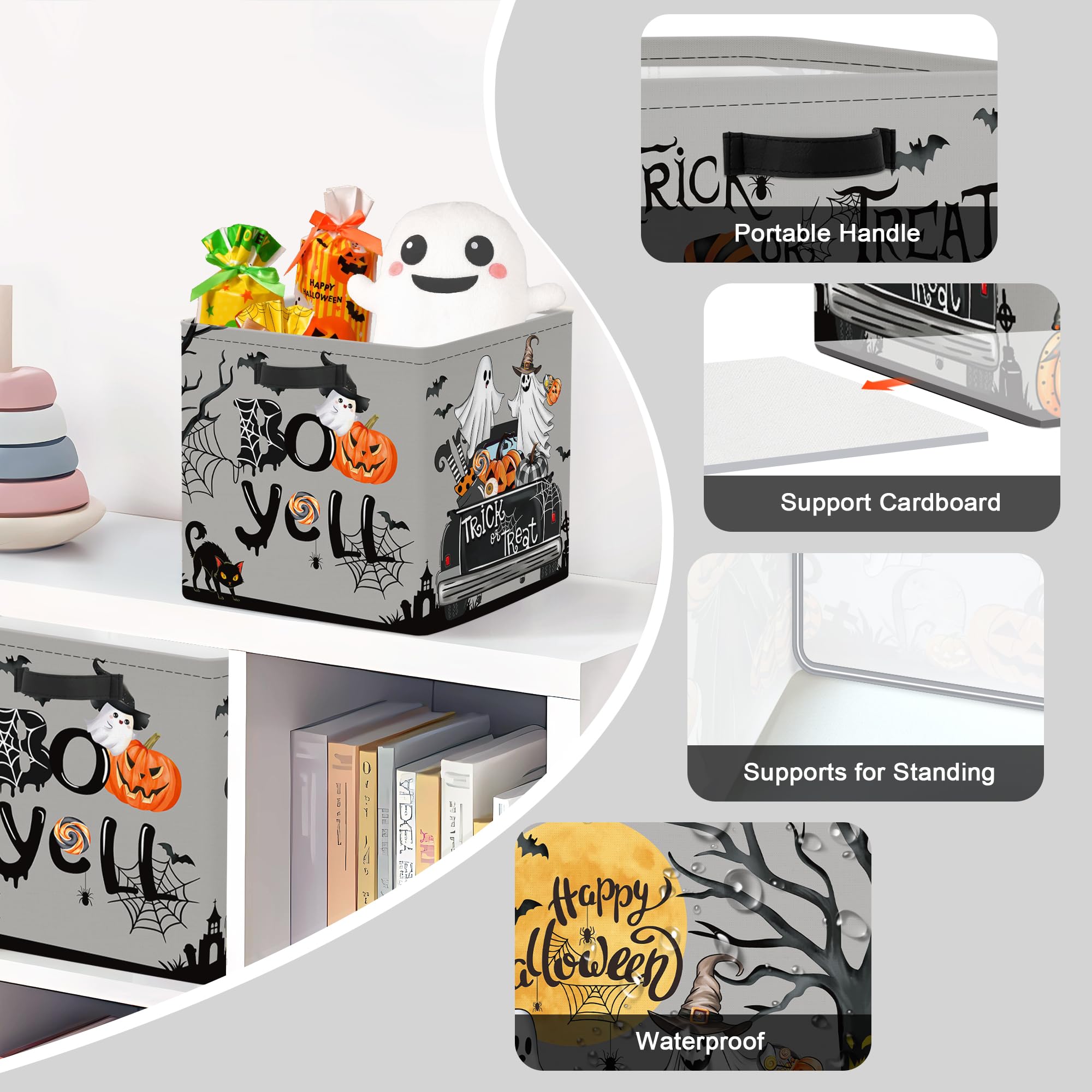Clastyle Spooky soft-sides-handle image features lightweight, portable storage for toddlers.