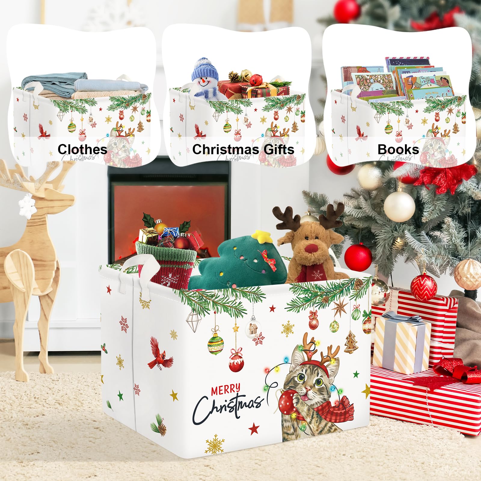 Clastyle storage basket 36L with PE coating for easy cleaning.