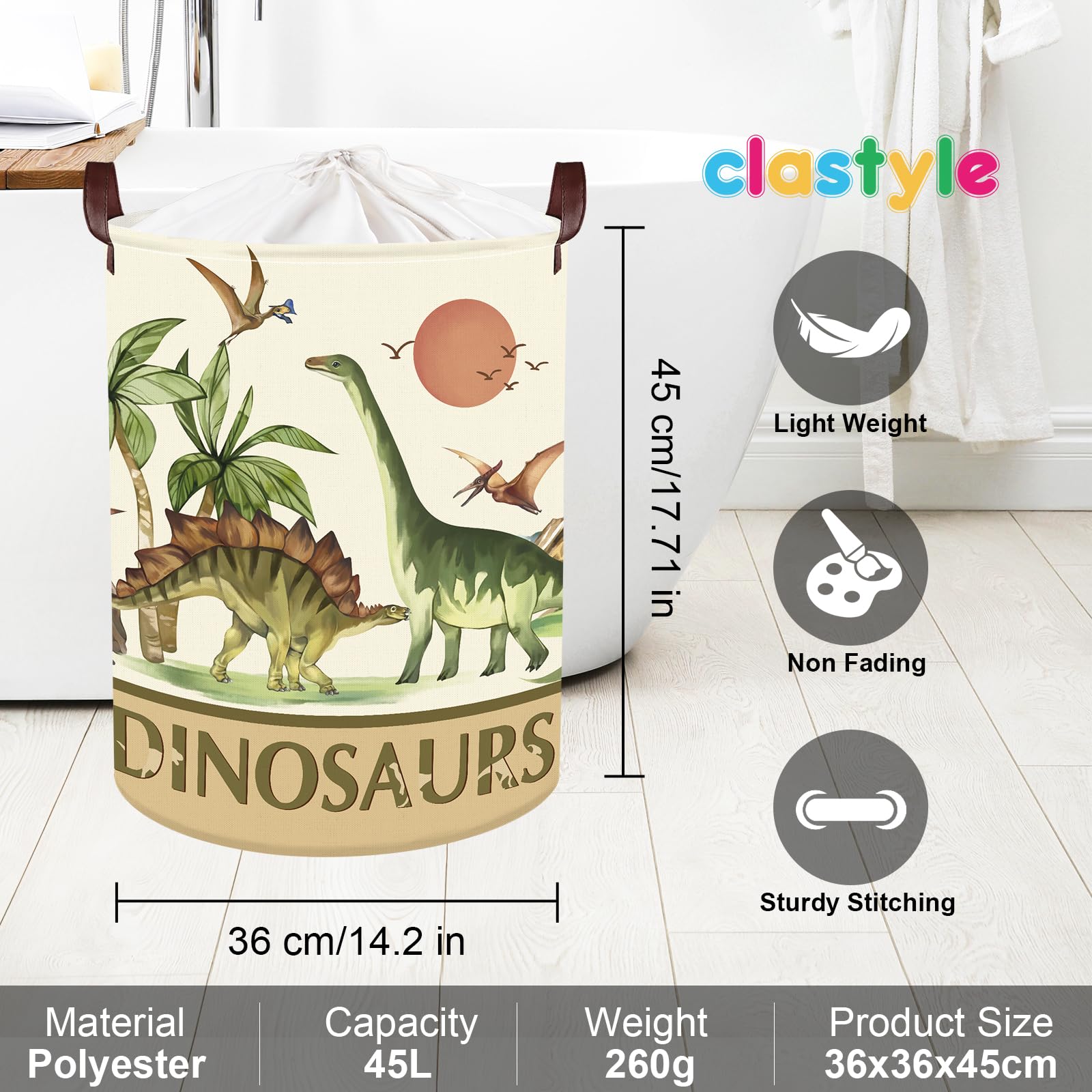 Clastyle Sunset Dragon Nursery Decor that also keeps toys tidy.