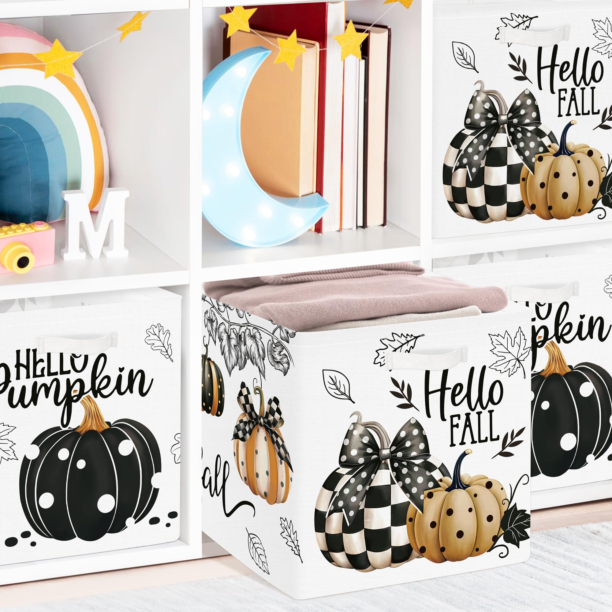 Clastyle Thanksgiving gift basket adds seasonal charm and practical storage.