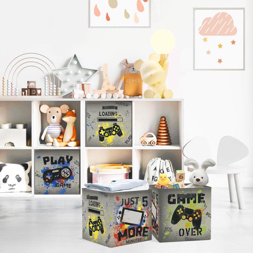 Clastyle 11.8-inch cube designed for Kallax shelves keeping toys neatly stored