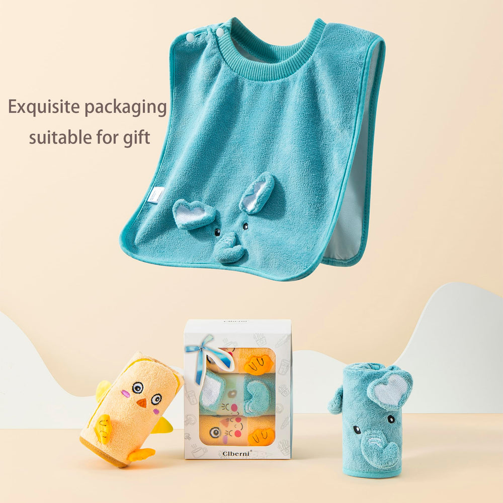 clberni three-dimensional chicken bib brightens daily feeds.