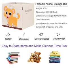 CLCROBD Baby Lion bin open with toys shows easy access and organization