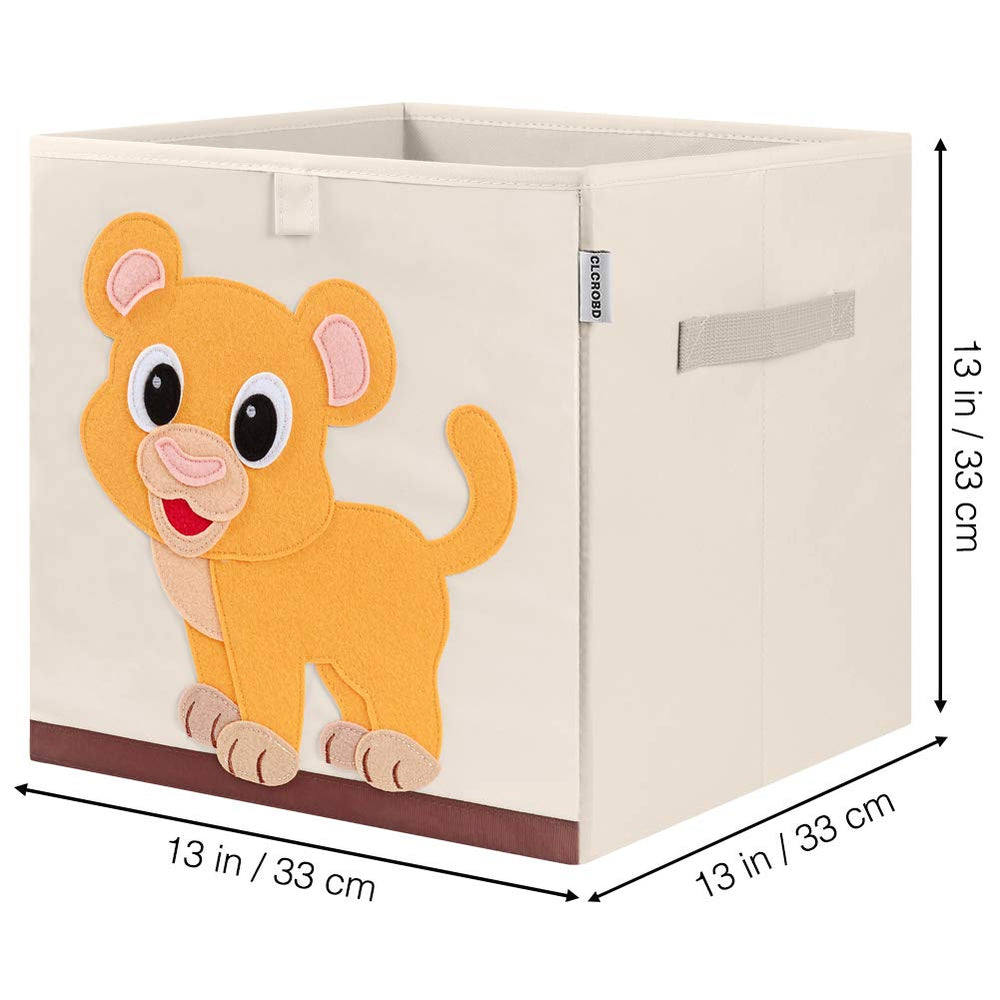 CLCROBD Baby Lion bin side view highlighting reinforced bottom for durability